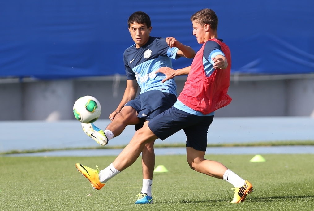 Сборы в Киеве: 2 июля, вечерняя тренировка