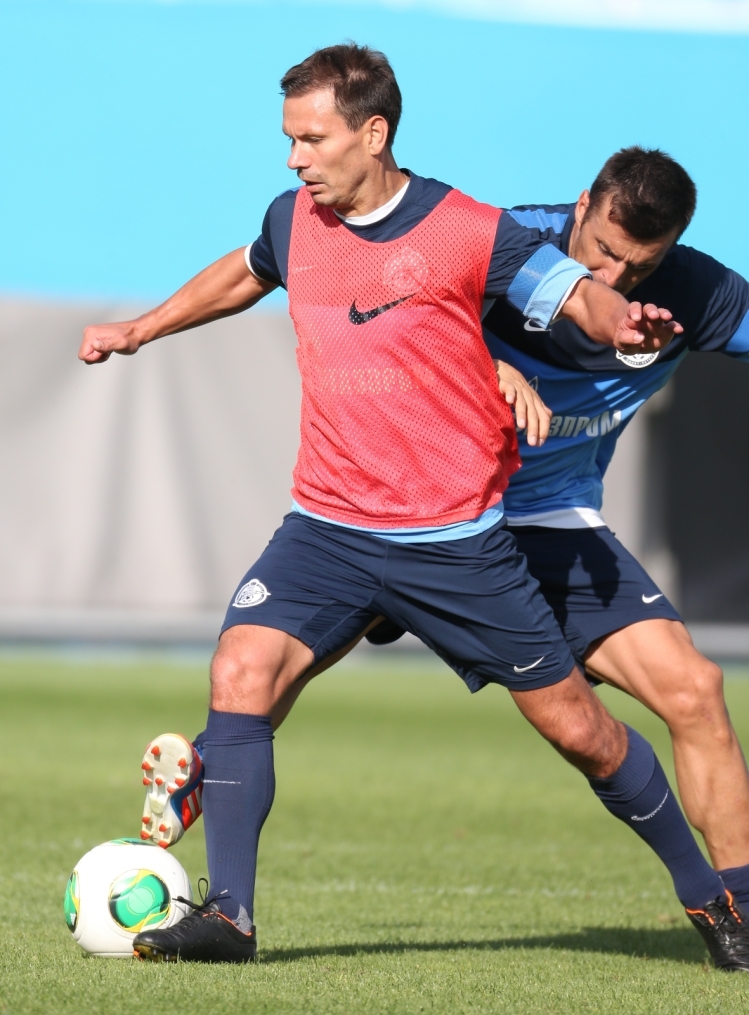 Сборы в Киеве: 2 июля, вечерняя тренировка