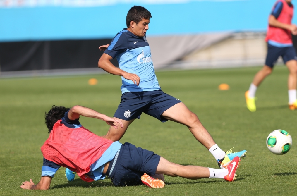 Сборы в Киеве: 2 июля, вечерняя тренировка