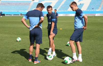 Сборы в Киеве: 2 июля, вечерняя тренировка