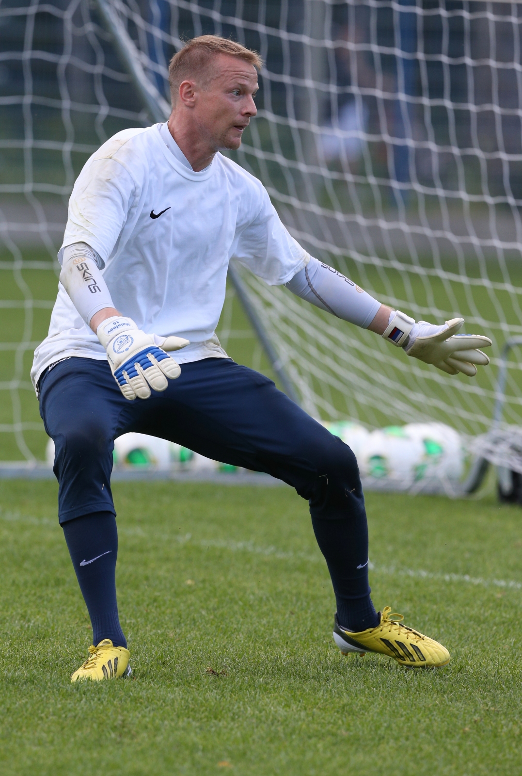 Сборы Зенита в  Удельном парке: 8 июля, утренняя тренировка.