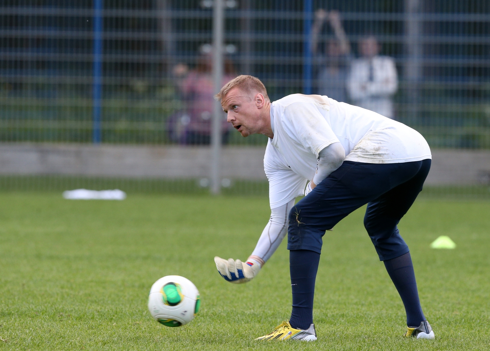 Сборы Зенита в  Удельном парке: 8 июля, утренняя тренировка.
