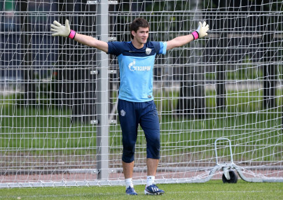 Сборы Зенита в  Удельном парке: 8 июля, утренняя тренировка.