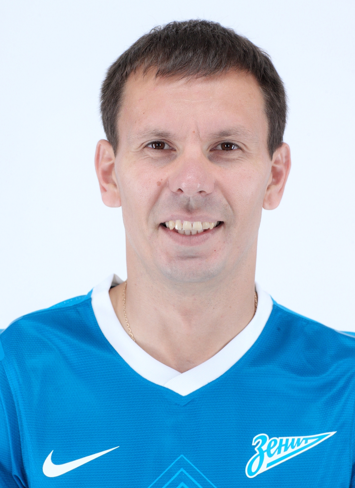 Фотосессия футболиста основного состава ФК «Зенит» сезона  2013/2014