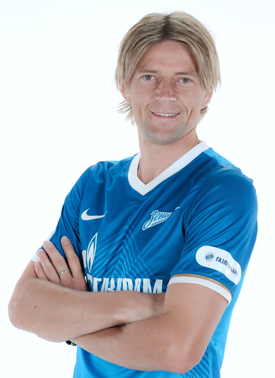 Фотосессия футболиста основного состава ФК «Зенит» сезона  2013/2014