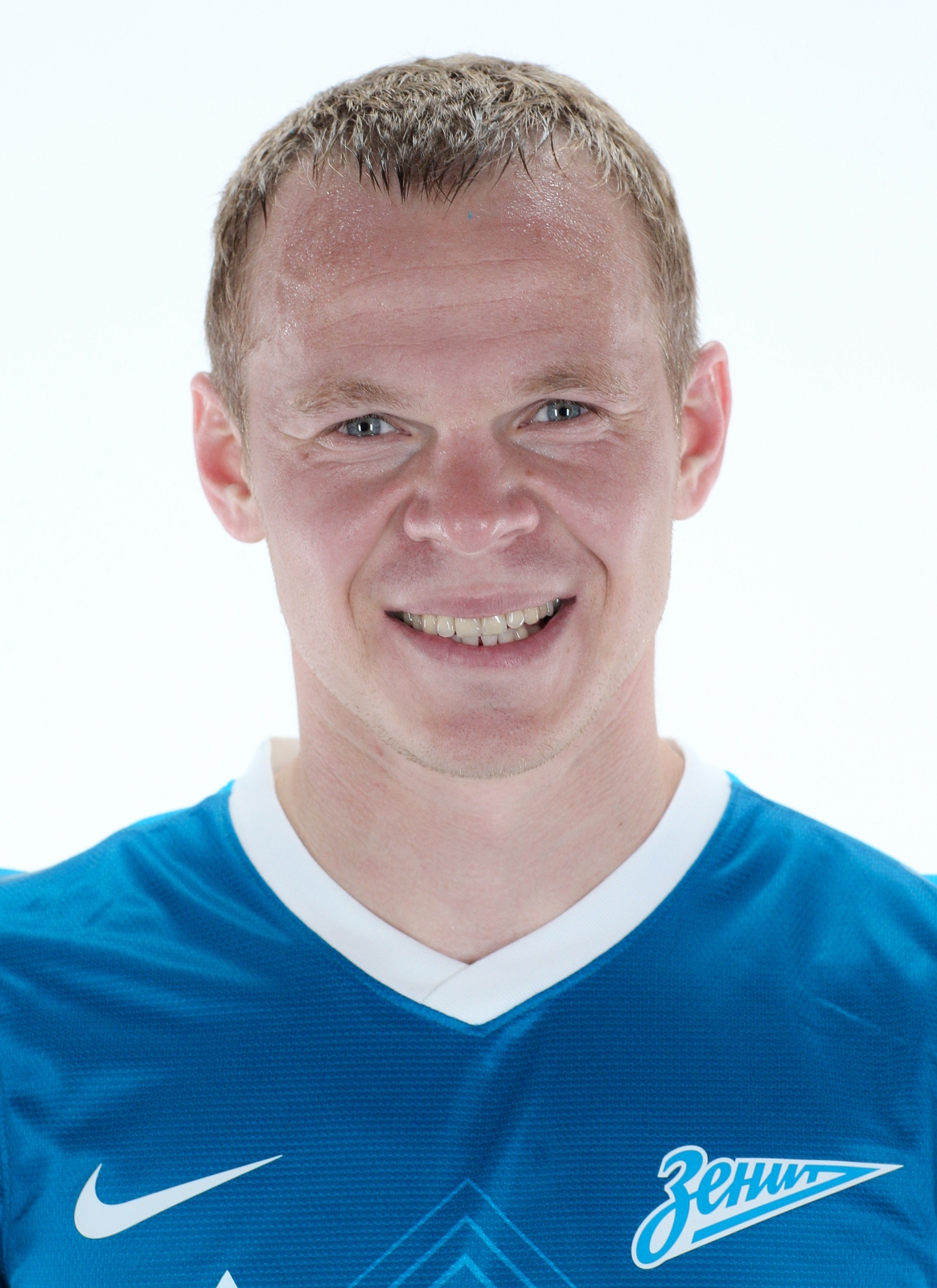 Фотосессия футболиста основного состава ФК «Зенит» сезона  2013/2014