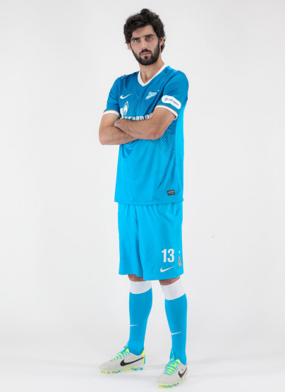 Фотосессия футболиста основного состава ФК «Зенит» сезона  2013/2014