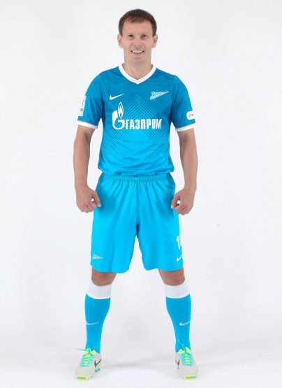 Фотосессия футболиста основного состава ФК «Зенит» сезона  2013/2014