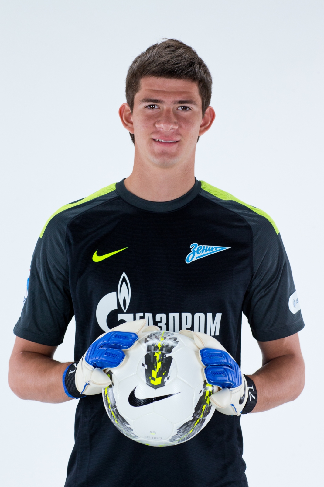 Фотосессия футболиста основного состава ФК «Зенит» сезона  2013/2014