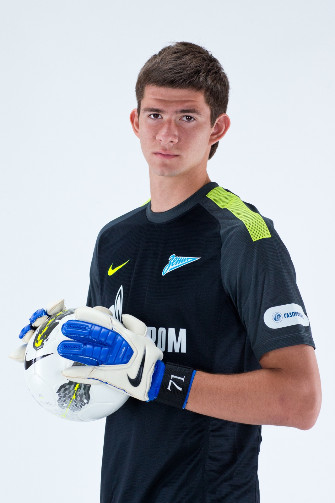 Фотосессия футболиста основного состава ФК «Зенит» сезона  2013/2014