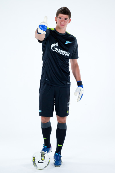 Фотосессия футболиста основного состава ФК «Зенит» сезона  2013/2014