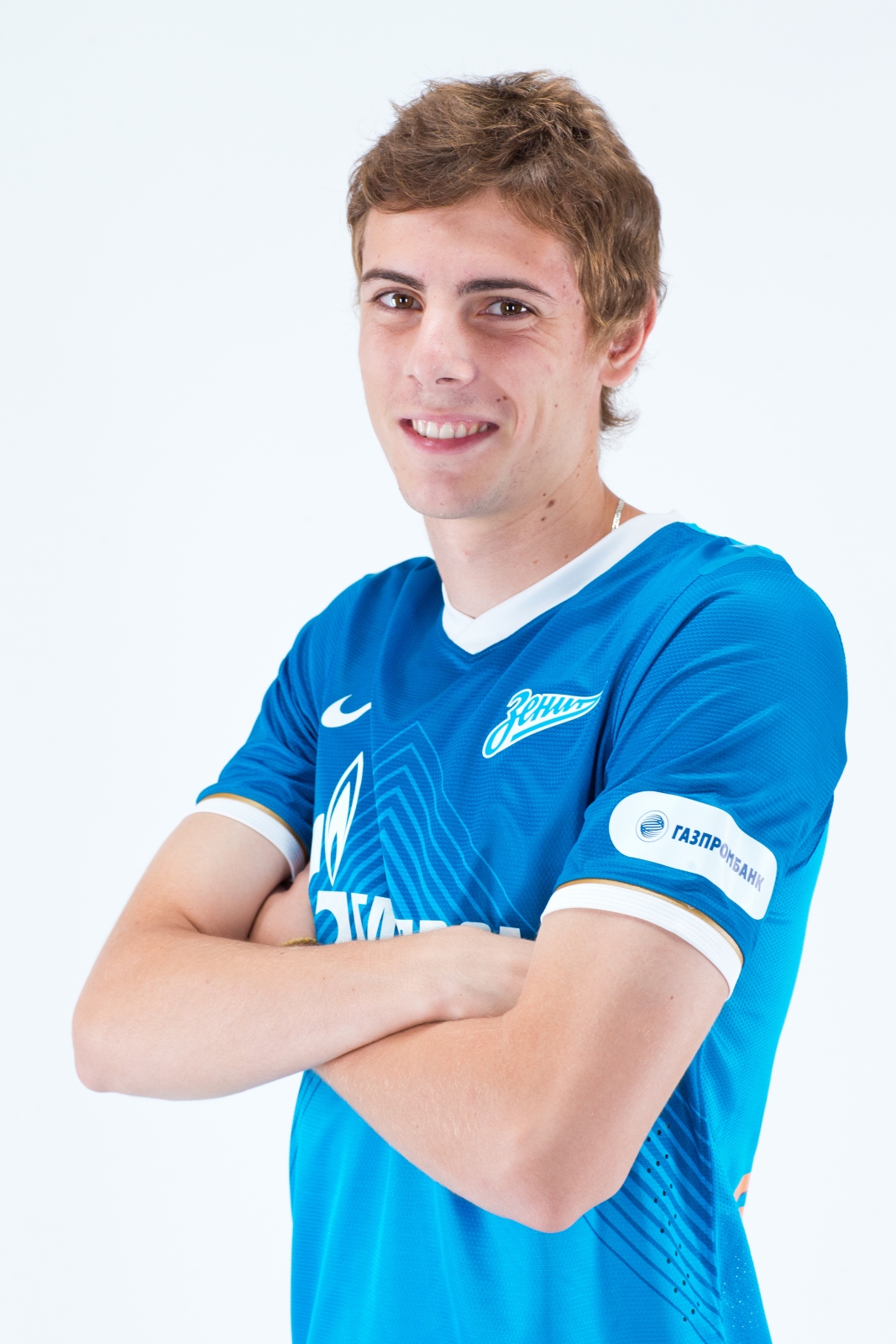 Фотосессия футболиста основного состава ФК «Зенит» сезона  2013/2014