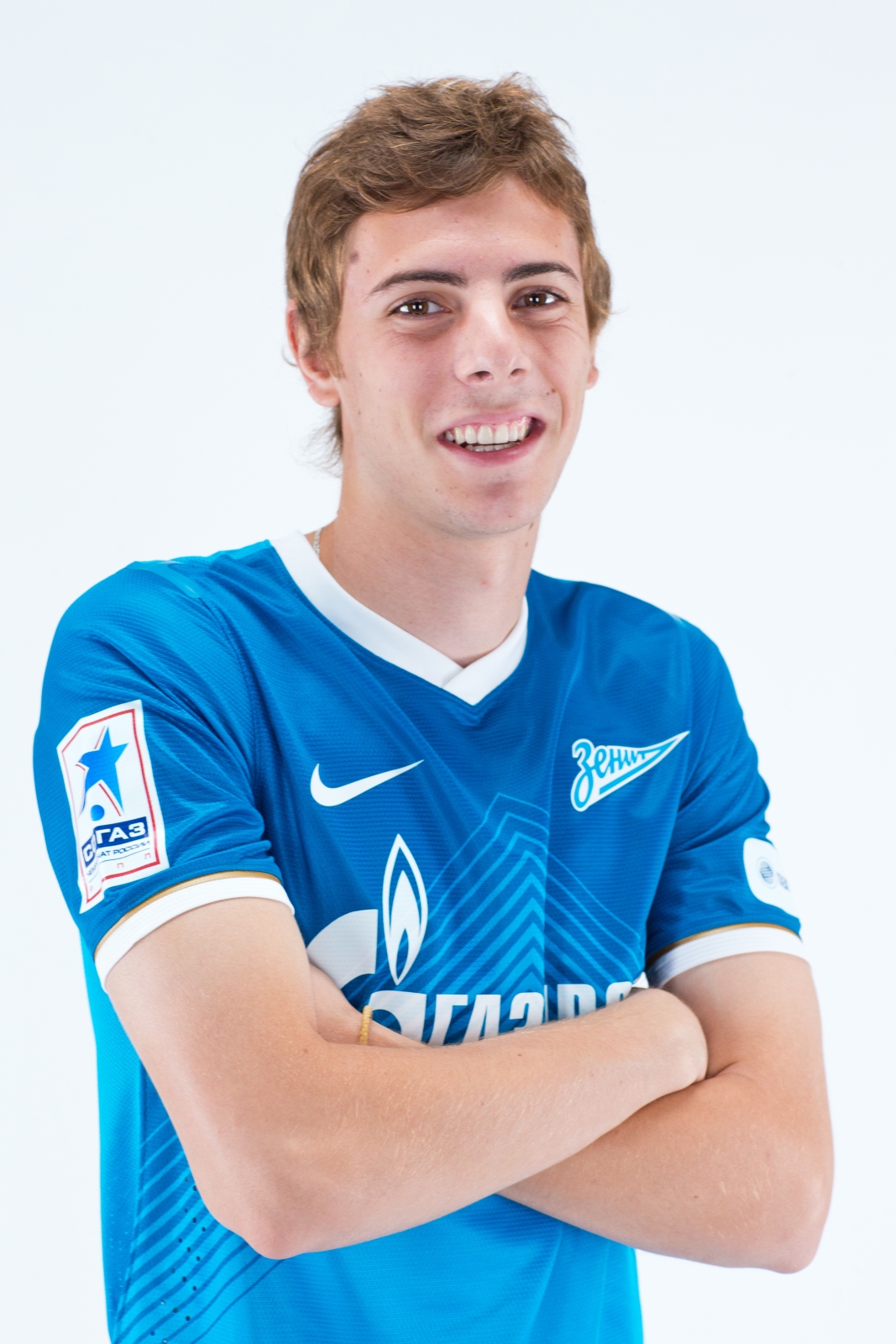 Фотосессия футболиста основного состава ФК «Зенит» сезона  2013/2014