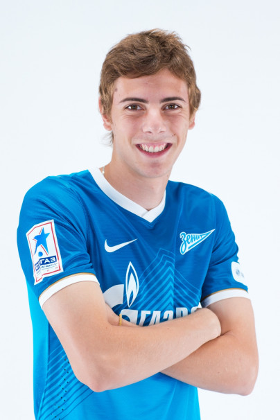 Фотосессия футболиста основного состава ФК «Зенит» сезона  2013/2014