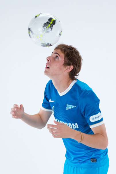 Фотосессия футболиста основного состава ФК «Зенит» сезона  2013/2014