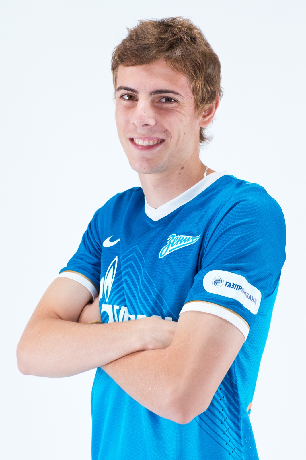 Фотосессия футболиста основного состава ФК «Зенит» сезона  2013/2014