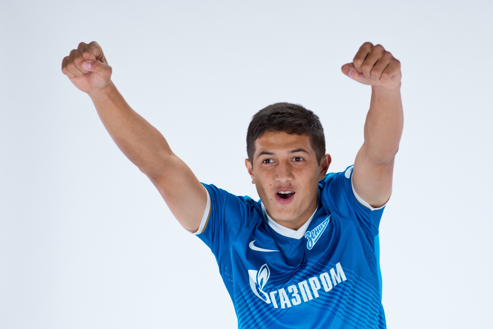 Фотосессия футболиста основного состава ФК «Зенит» сезона  2013/2014