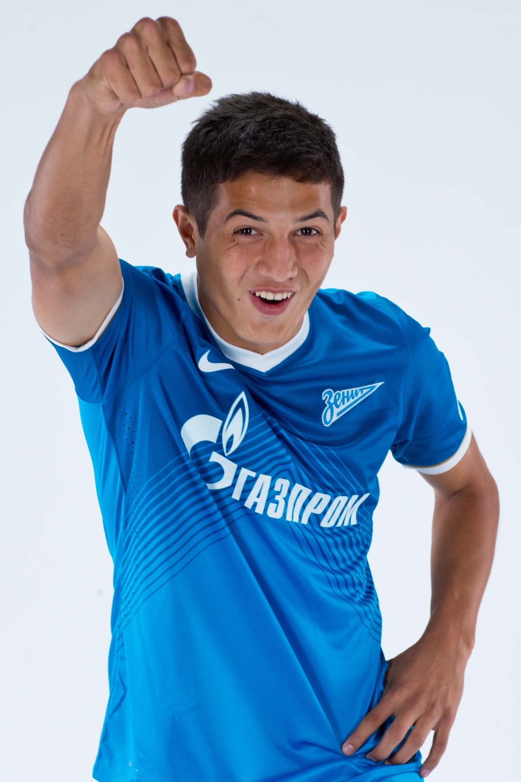 Фотосессия футболиста основного состава ФК «Зенит» сезона  2013/2014