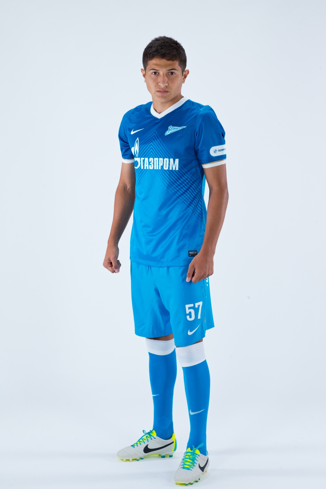 Фотосессия футболиста основного состава ФК «Зенит» сезона  2013/2014