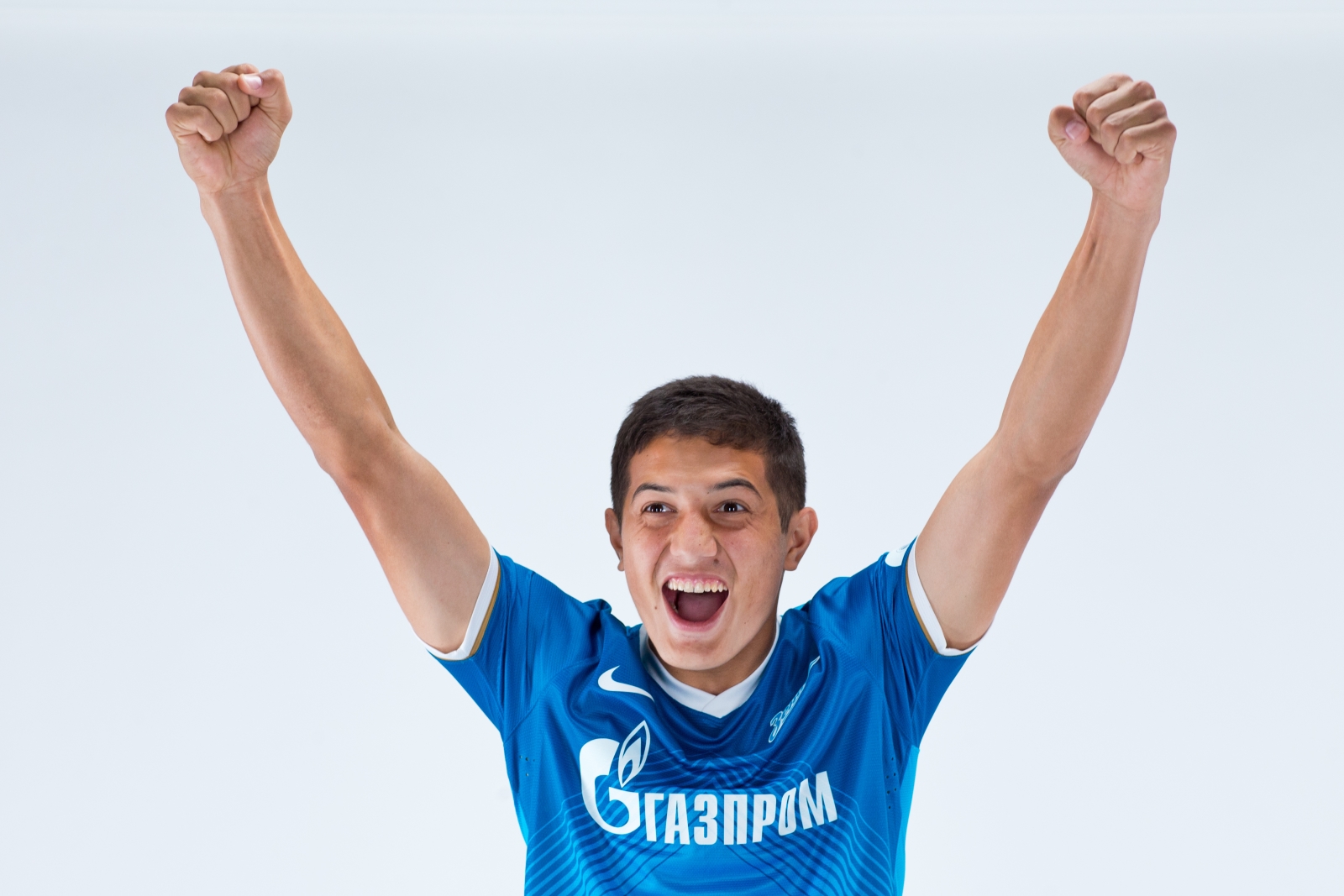 Фотосессия футболиста основного состава ФК «Зенит» сезона  2013/2014