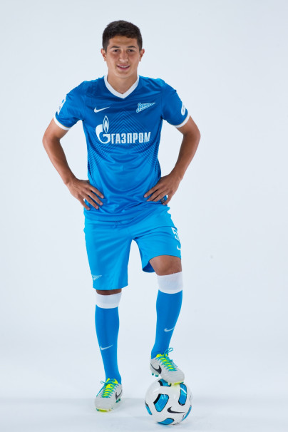 Фотосессия футболиста основного состава ФК «Зенит» сезона  2013/2014