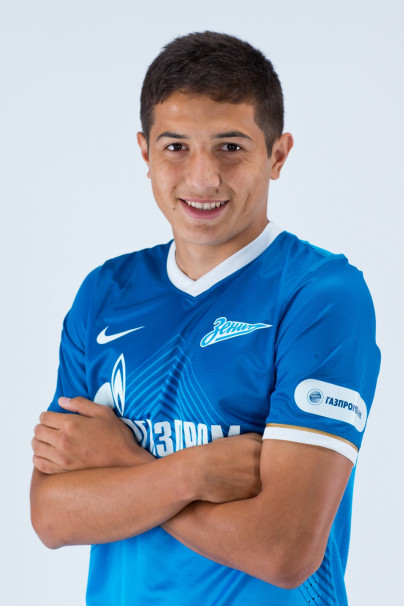 Фотосессия футболиста основного состава ФК «Зенит» сезона  2013/2014