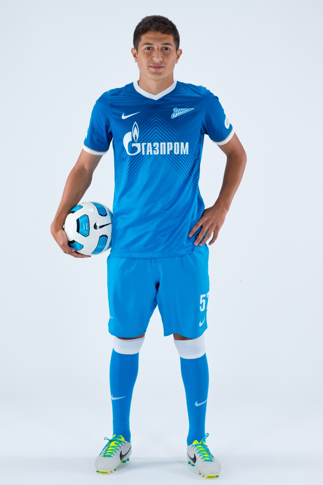 Фотосессия футболиста основного состава ФК «Зенит» сезона  2013/2014