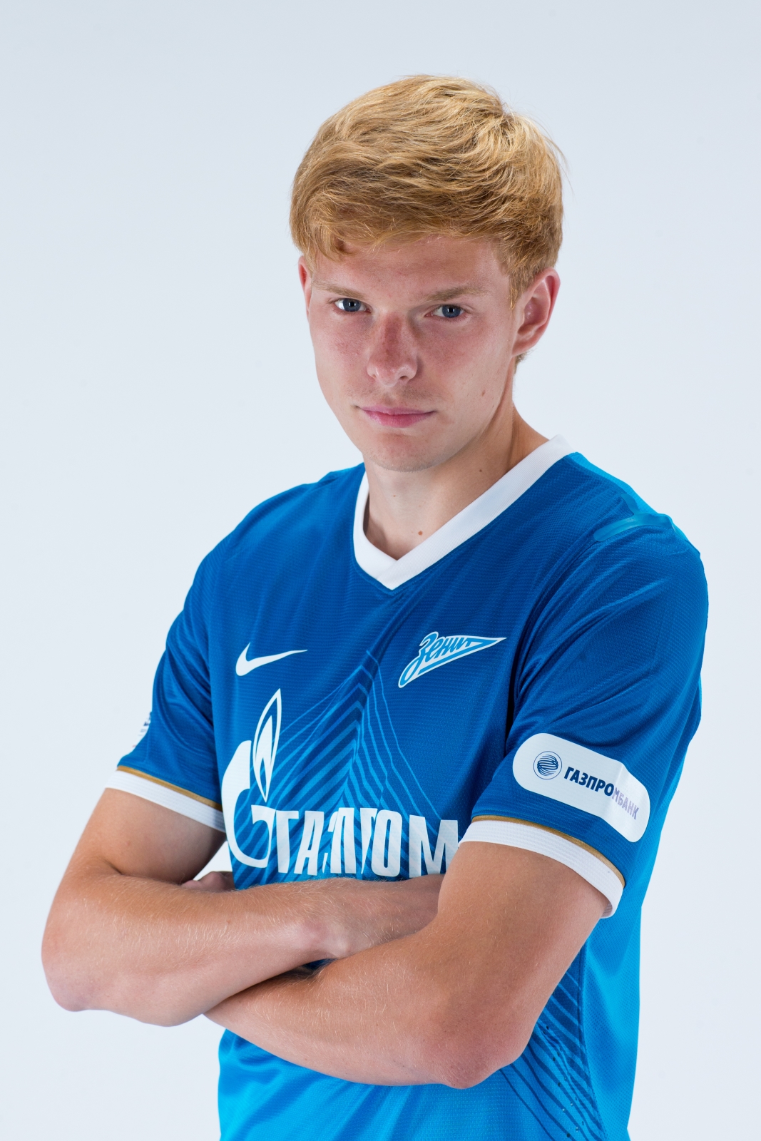 Фотосессия футболиста основного состава ФК «Зенит» сезона  2013/2014