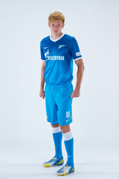 Фотосессия футболиста основного состава ФК «Зенит» сезона  2013/2014
