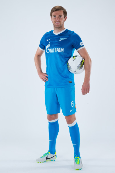 Фотосессия футболиста основного состава ФК «Зенит» сезона  2013/2014