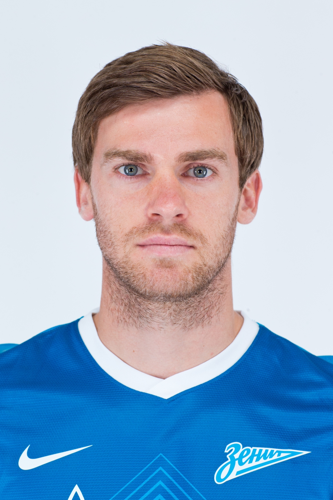 Фотосессия футболиста основного состава ФК «Зенит» сезона  2013/2014