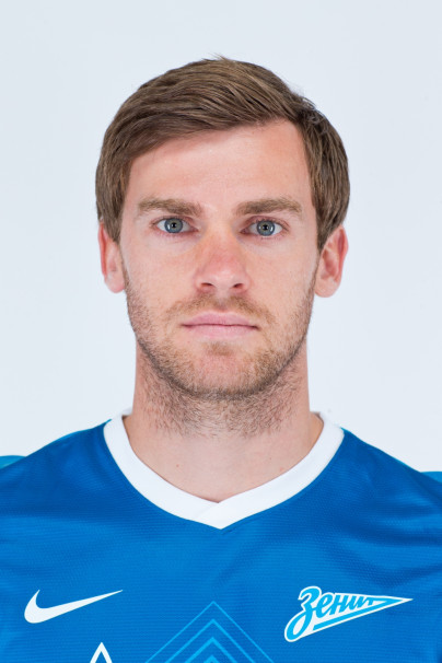 Фотосессия футболиста основного состава ФК «Зенит» сезона  2013/2014