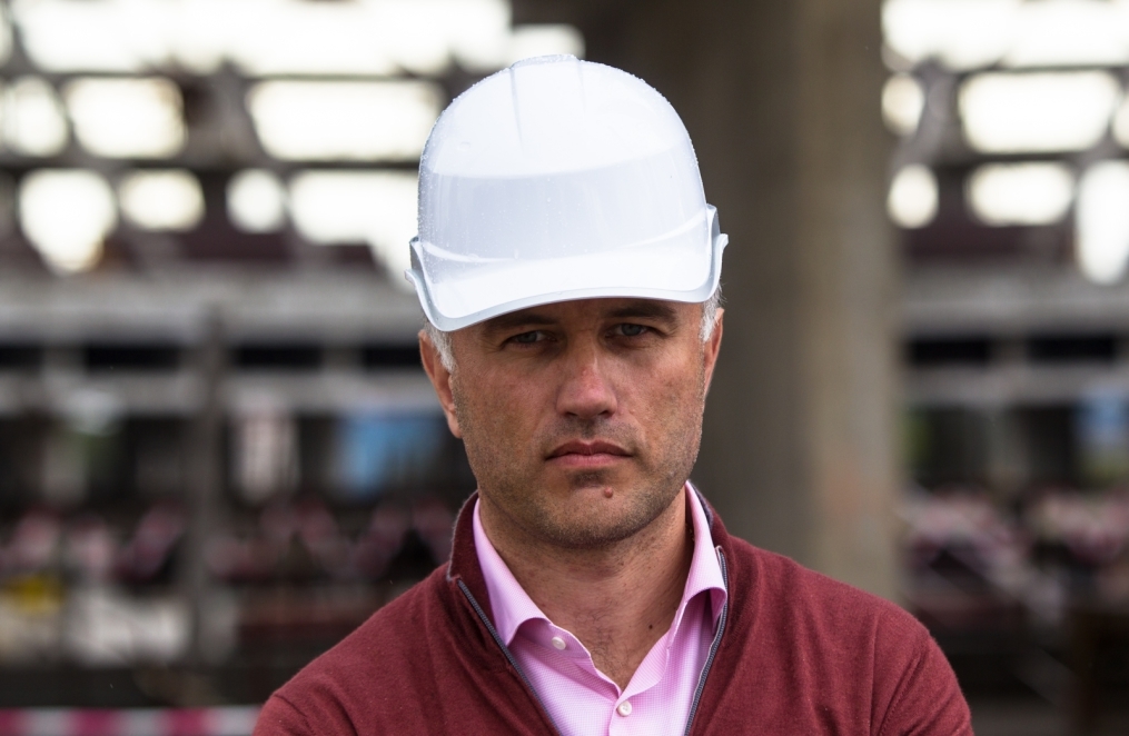 Строительство стадиона на Крестовском острове