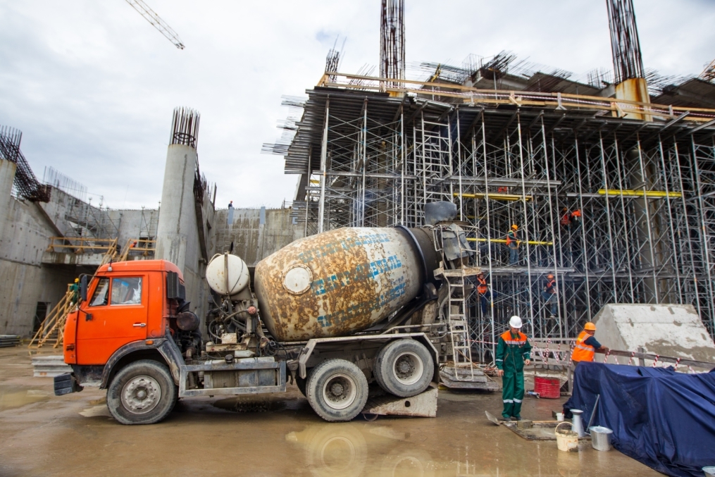 Строительство стадиона на Крестовском острове