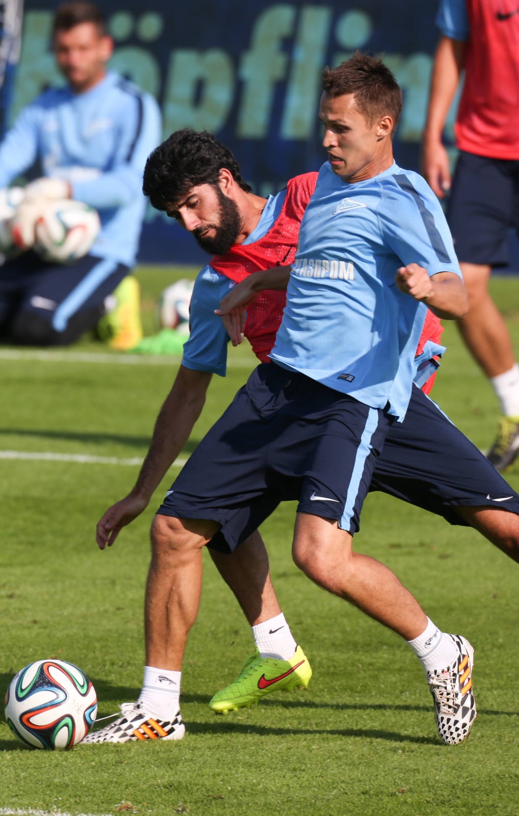 Сборы в Австрии: 17 июля, вечерняя тренировка