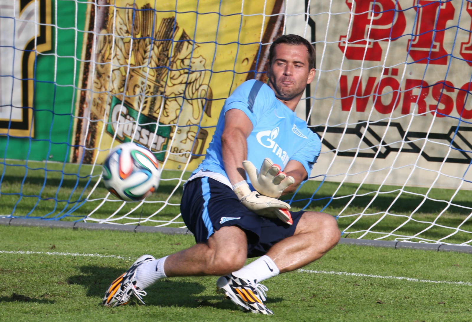 Сборы в Австрии: 17 июля, вечерняя тренировка