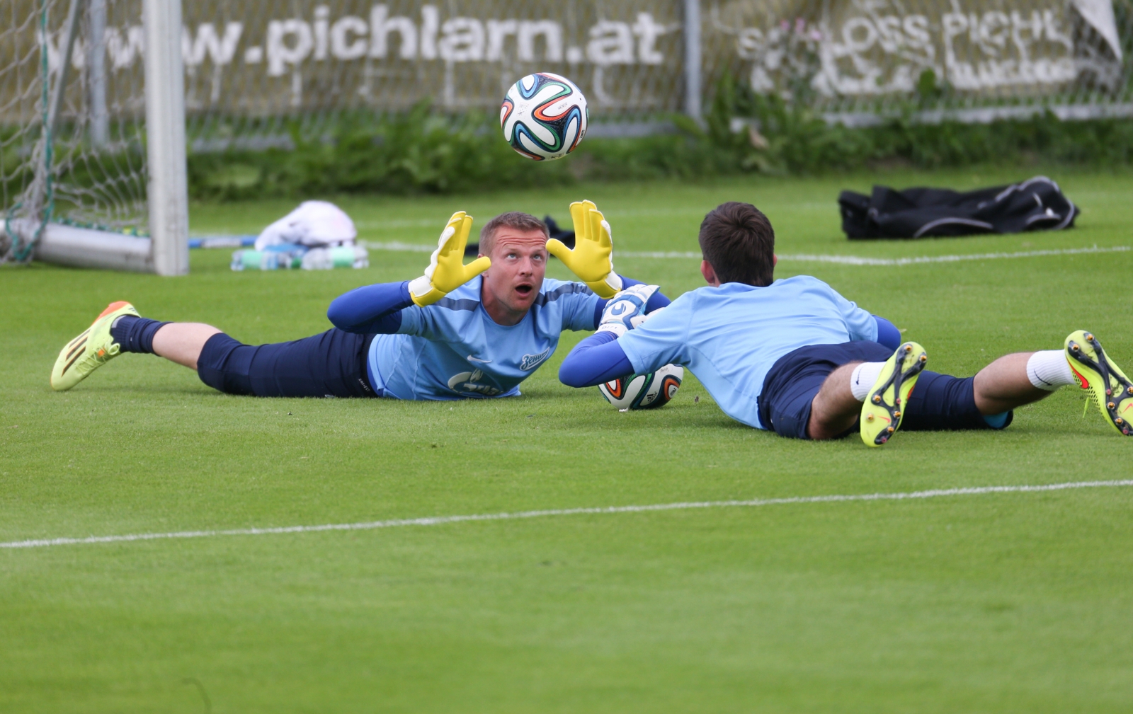 Сборы в Австрии: 17 июля, вечерняя тренировка