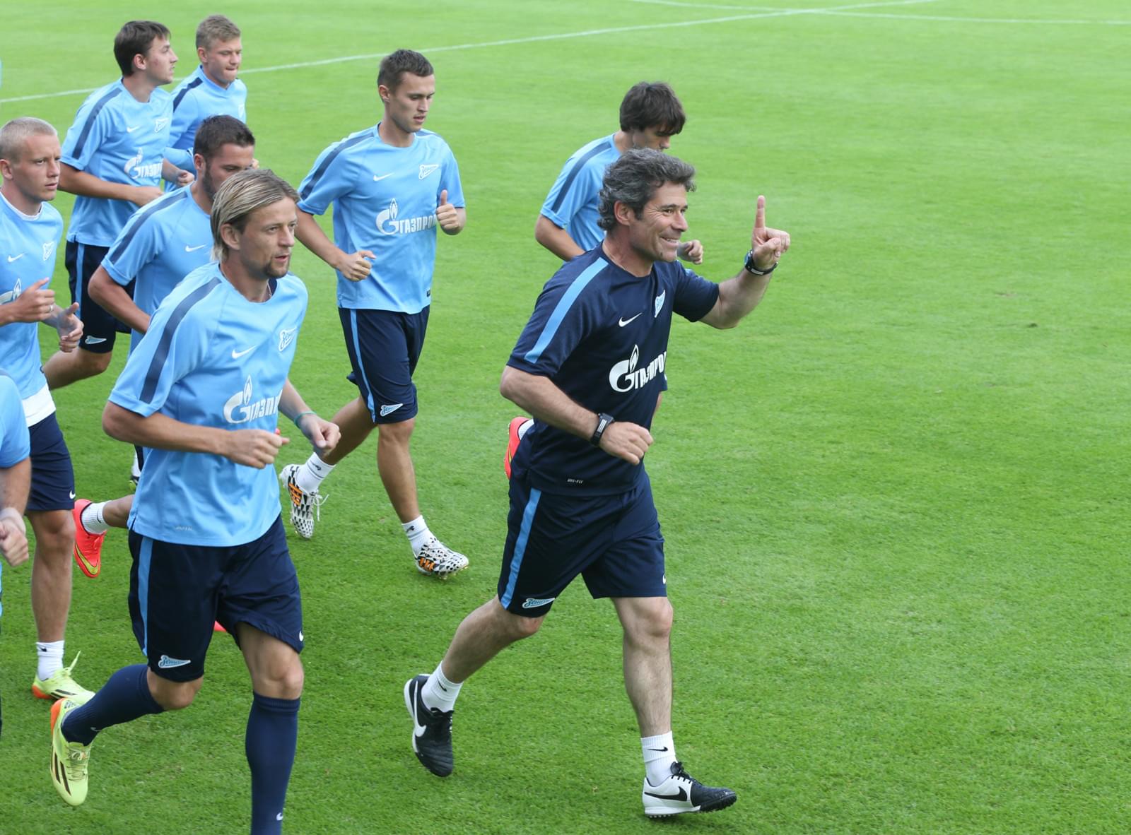 Сборы в Австрии: 17 июля, вечерняя тренировка