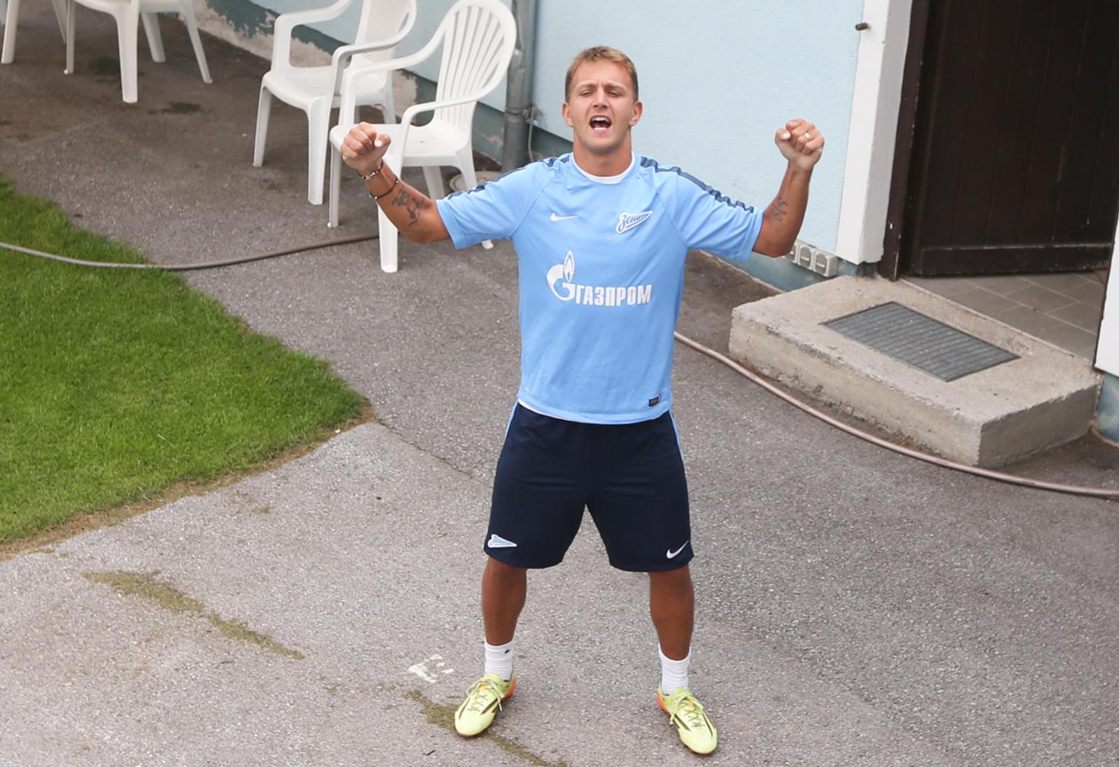 Сборы в Австрии: 17 июля, вечерняя тренировка