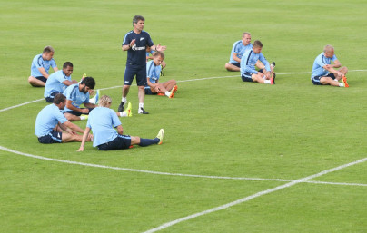 Сборы в Австрии: 17 июля, вечерняя тренировка