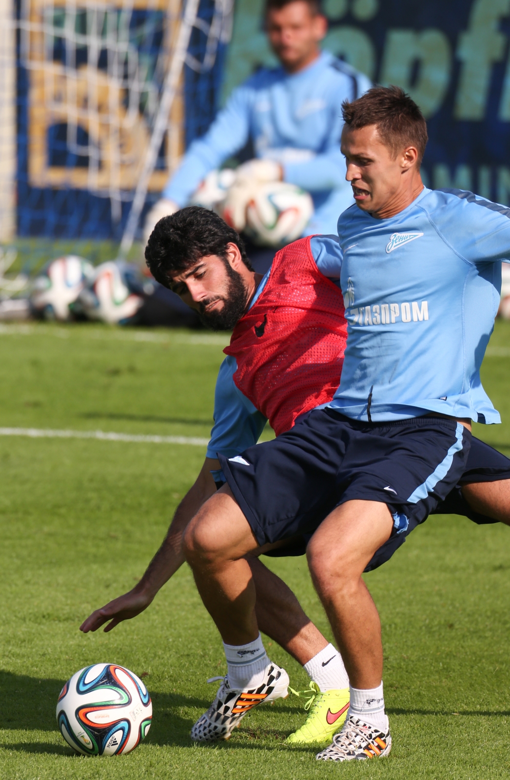 Сборы в Австрии: 17 июля, вечерняя тренировка