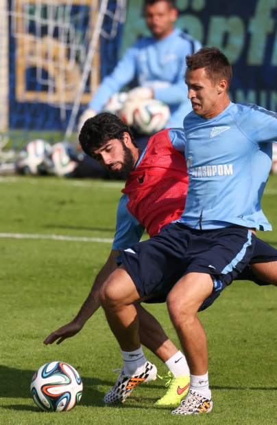 Сборы в Австрии: 17 июля, вечерняя тренировка