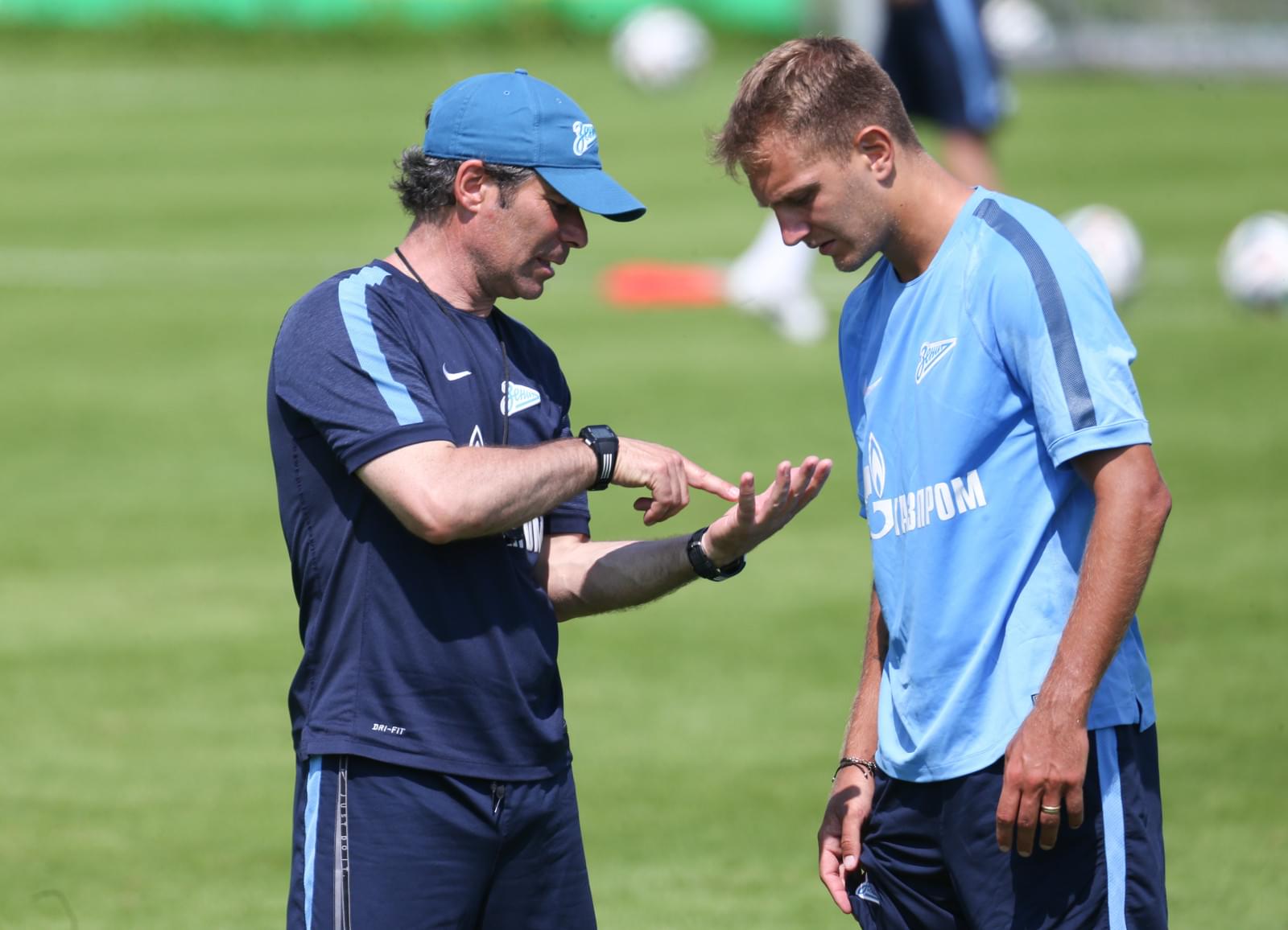 Сборы в Австрии: 18 июля, утренняя тренировка