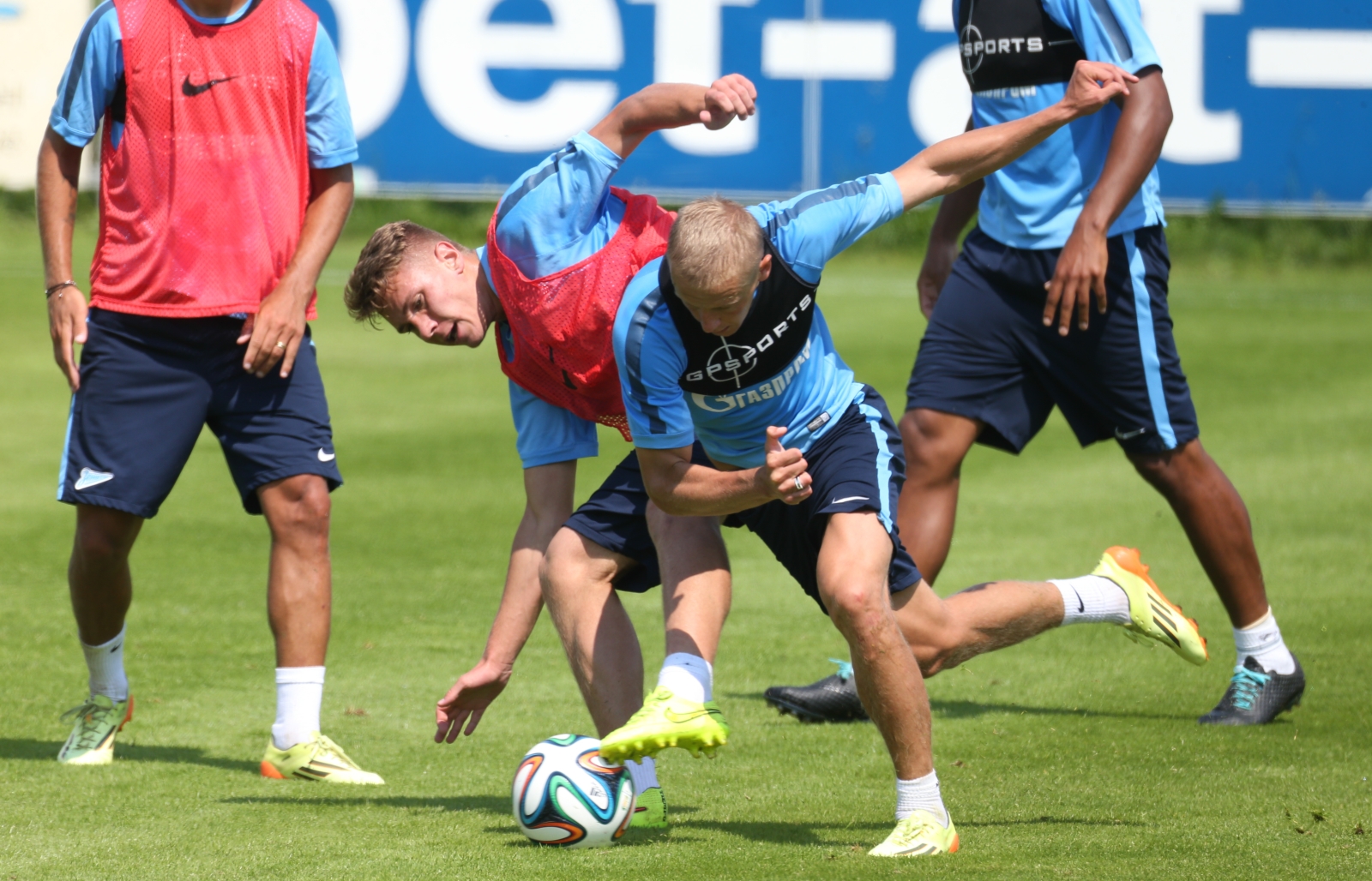 Сборы в Австрии: 18 июля, утренняя тренировка