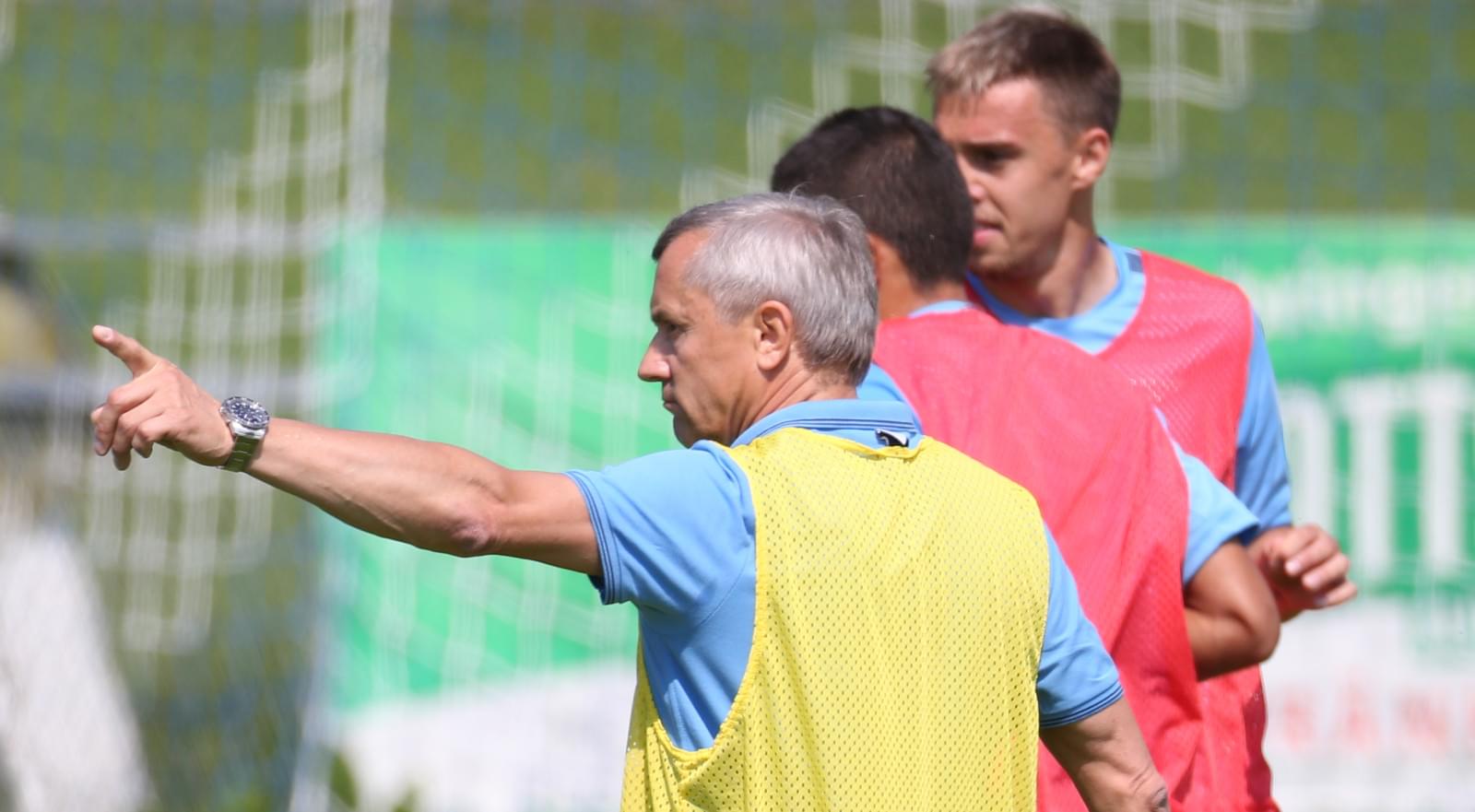 Сборы в Австрии: 18 июля, утренняя тренировка