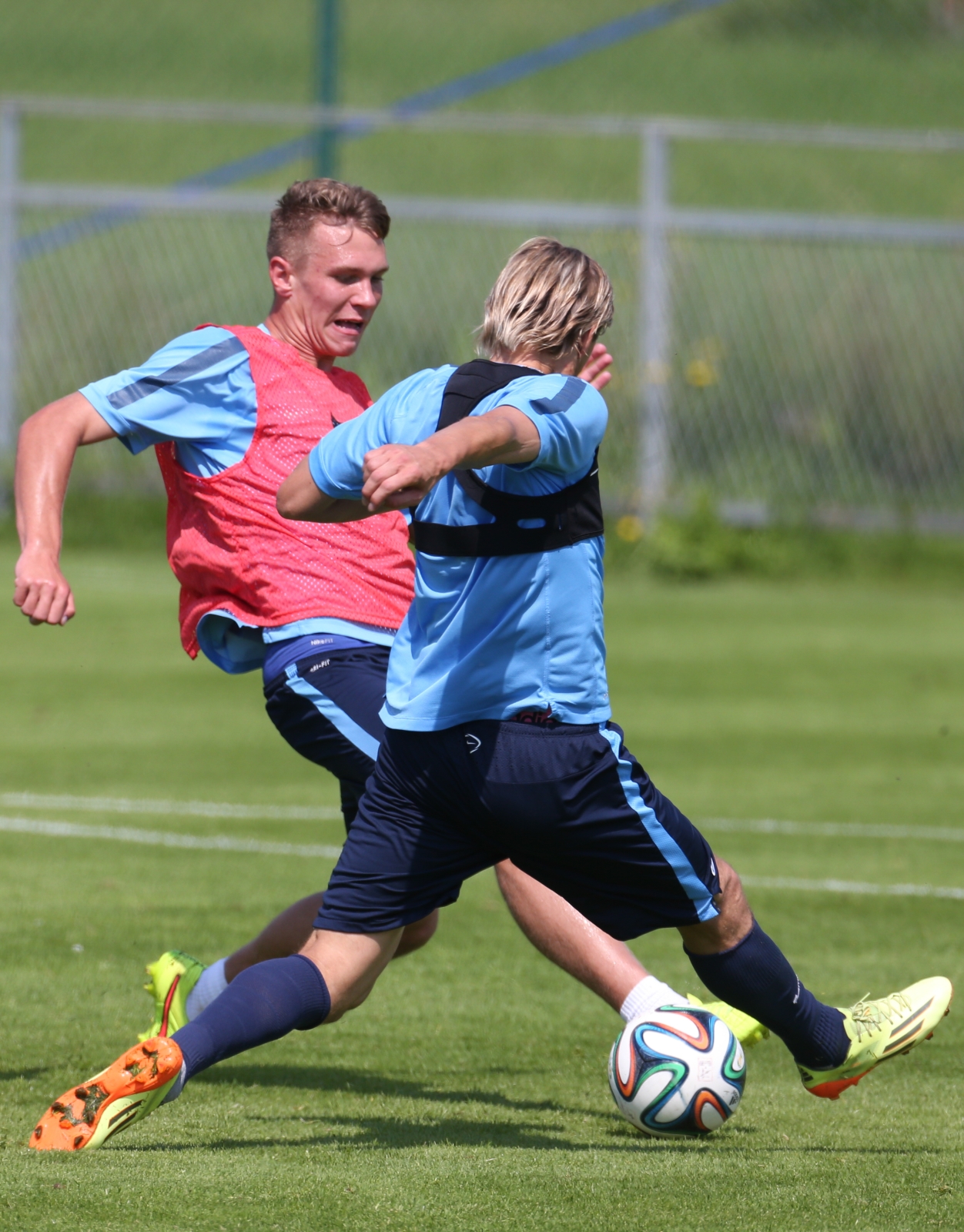 Сборы в Австрии: 18 июля, утренняя тренировка