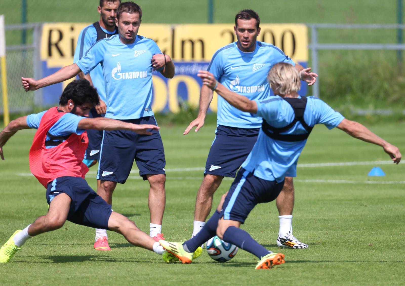 Сборы в Австрии: 18 июля, утренняя тренировка