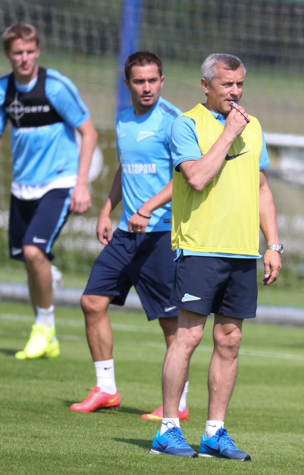 Сборы в Австрии: 18 июля, утренняя тренировка