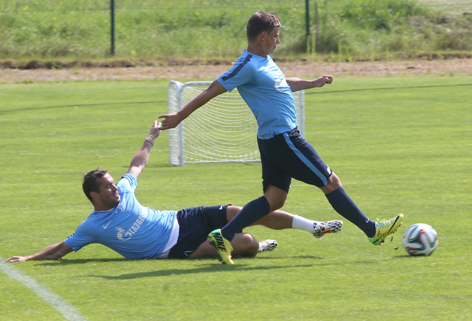 Сборы в Австрии: 18 июля, утренняя тренировка