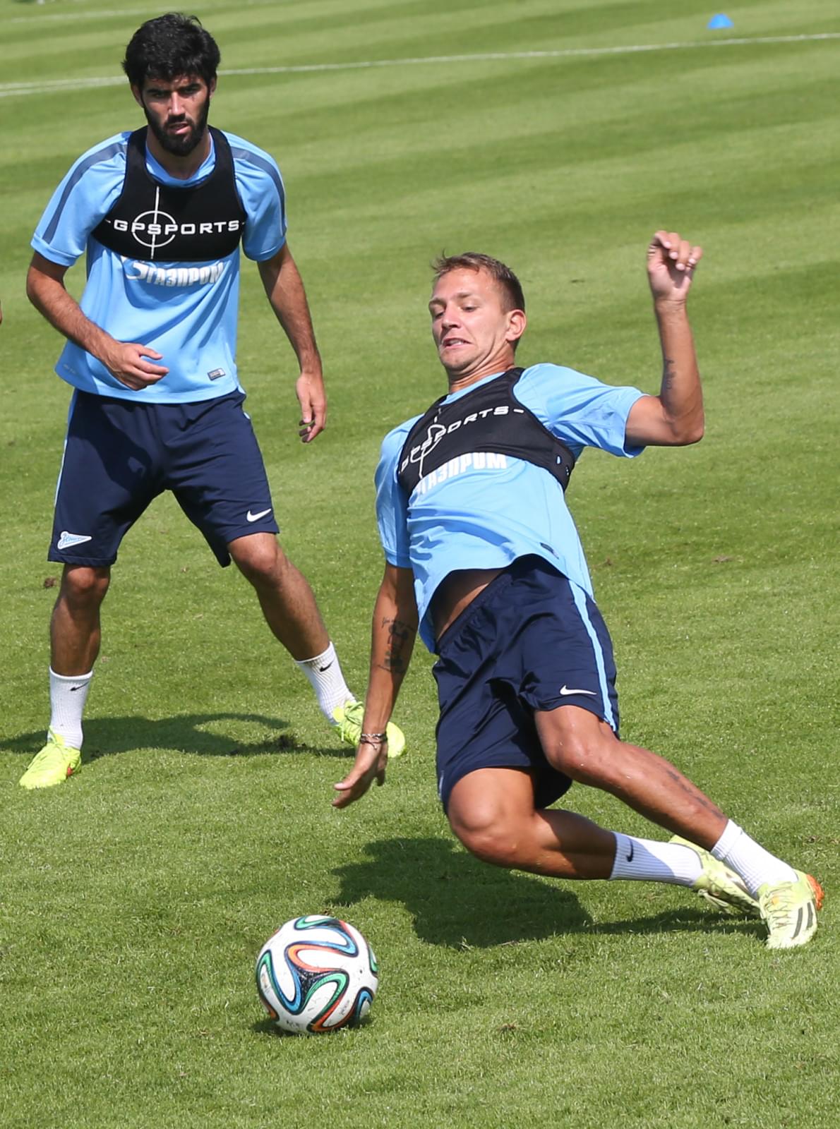 Сборы в Австрии: 18 июля, утренняя тренировка